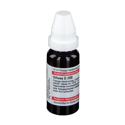 Silicea D 200 Dilution 20 ml