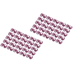 Digitus Farbclips für Patchkabel - Magenta