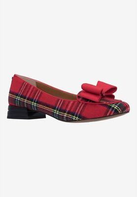 Women's Kori Slip-On Pump by J. Renee in Red (Size 10 M)