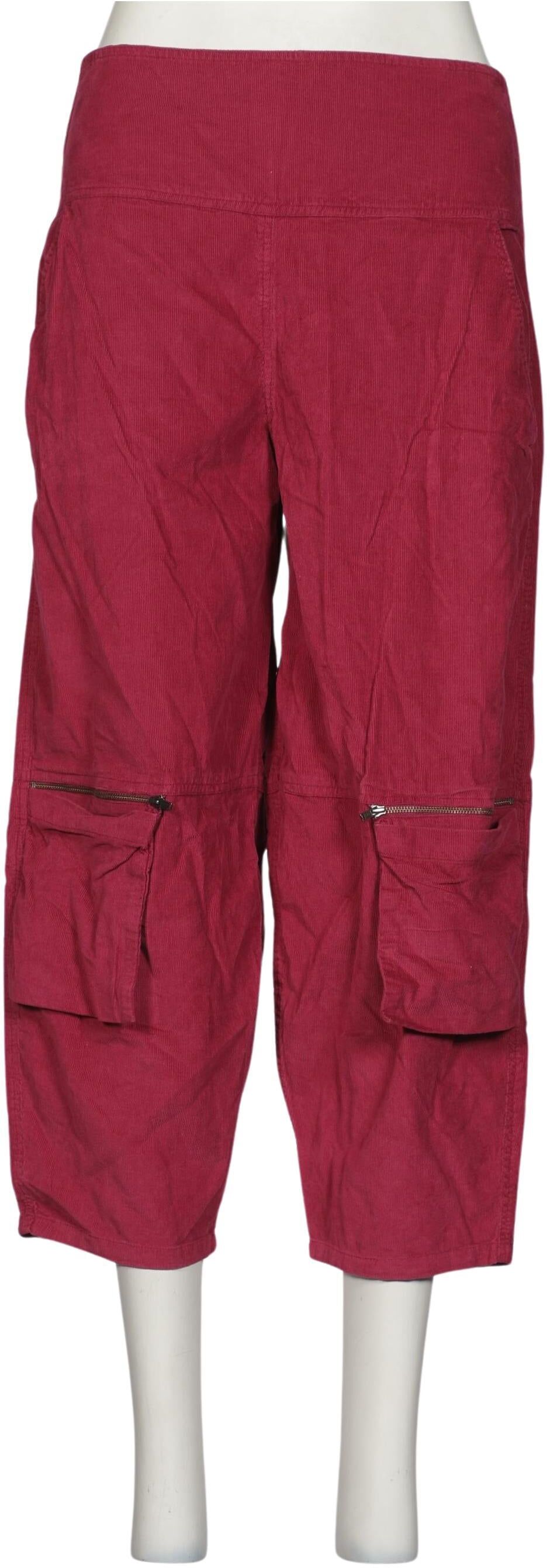 The Masai Clothing Company Damen Stoffhose, Rot, Gr. S, Baumwolle - Second Hand