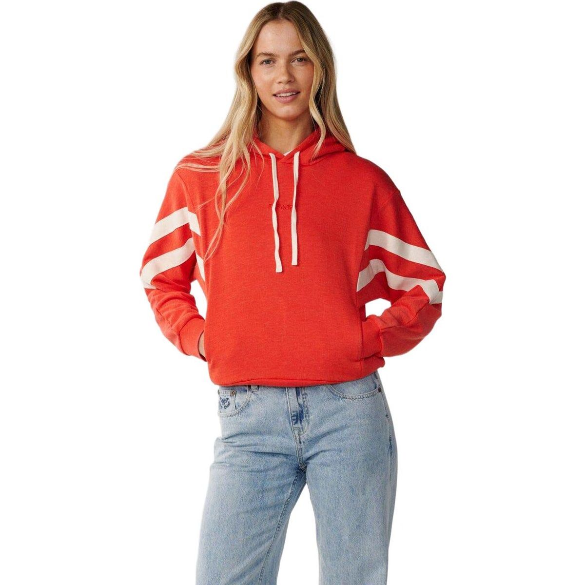 RipCurl Surf Revival Relaxed Hood red (0040) L 0D4WFL-0040-L