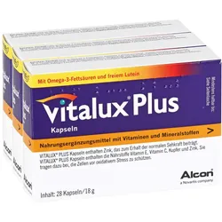 Vitalux Plus 10 mg Lutein Quartalspack. 3X28 St
