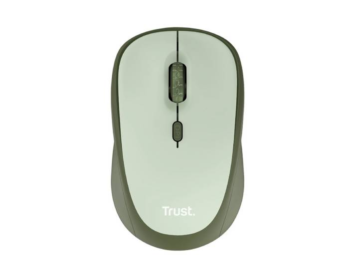 Trust Yvi+ Draadloze Muis Eco Muis Groen