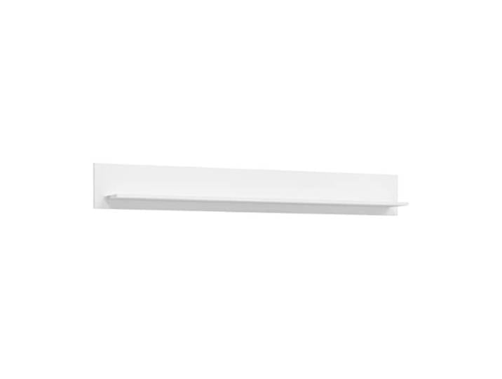 möbelando Wandboard >Skylight< (BxHxT: 170x22x21 cm) in weiß/weiß Hochglanz
