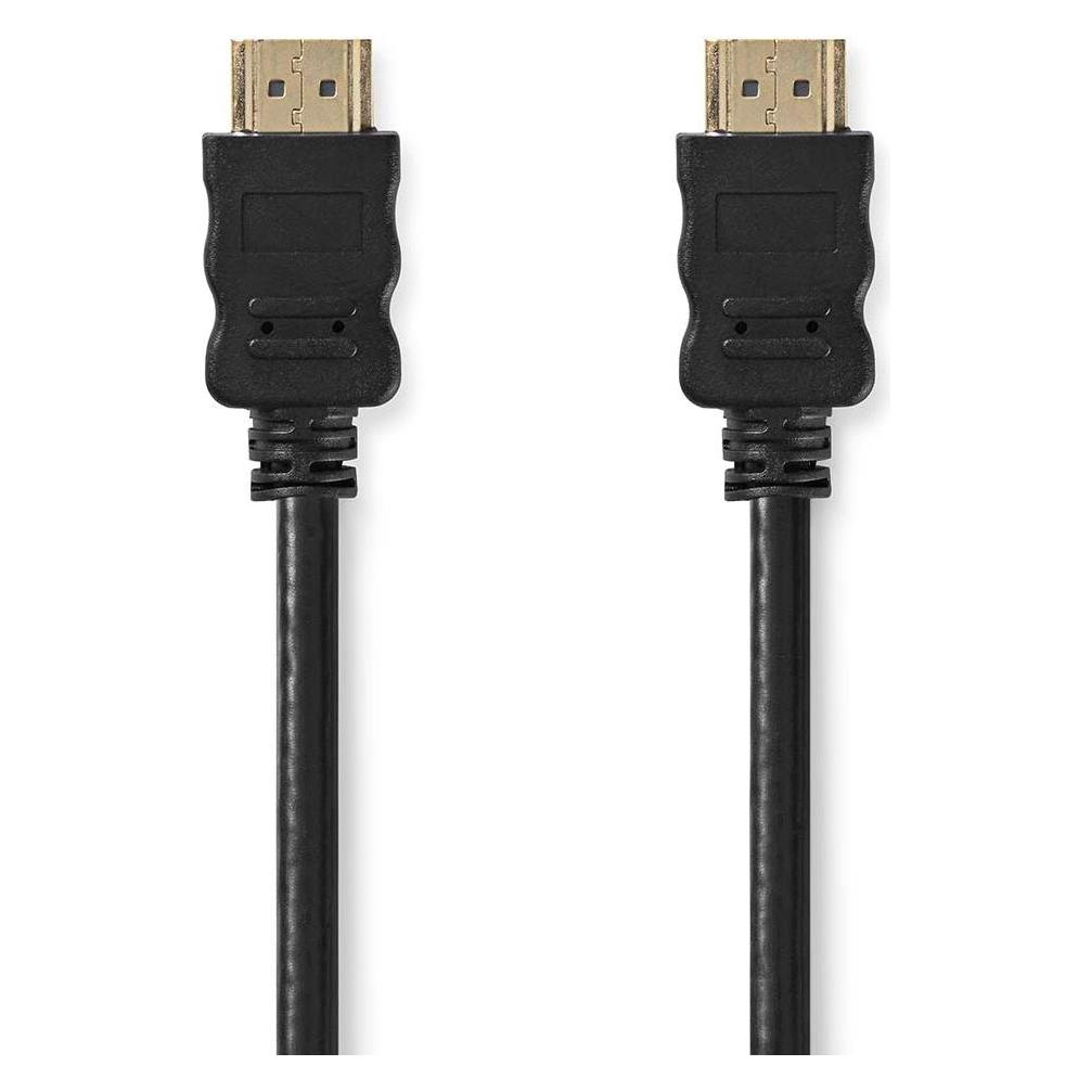 Nedis HDMI High Speed mit Ethernet 4K (10 m) (CVGT34000BK100)