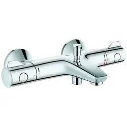 Thermostat-Wannenbatterie Grohtherm 800 34567 Wandmontage eigensicher chrom