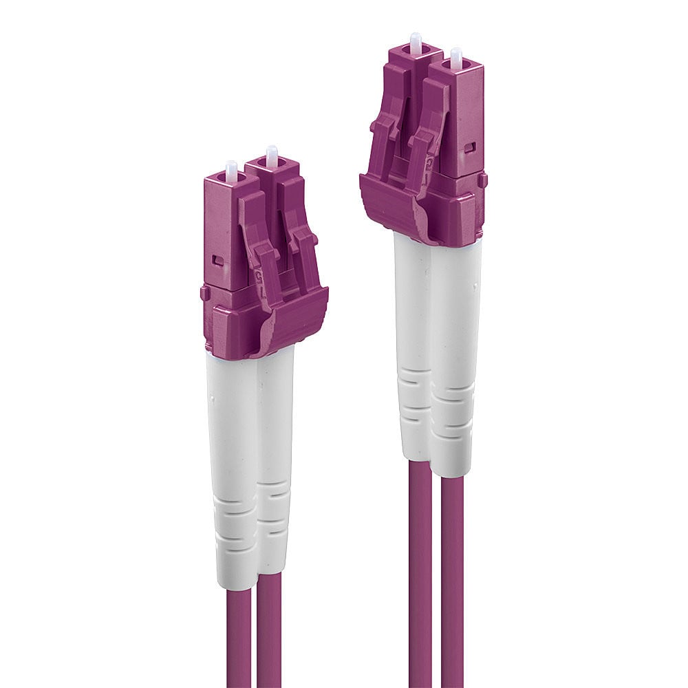 Lindy LWL-Duplexkabel LC/LC OM4 Multimode 10m 50/125µm