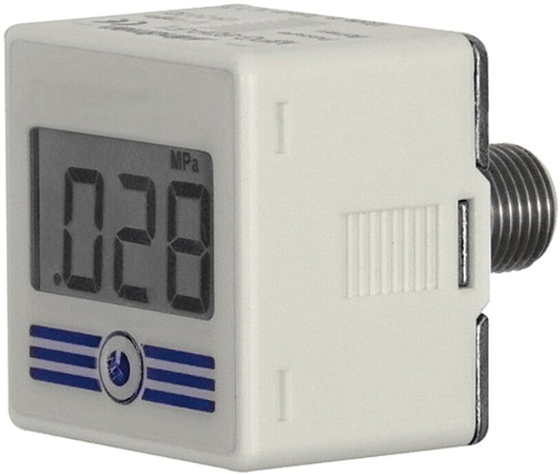 Riegler Digital-Manometer mit Hintergrundbeleuchtung, 0-10 bar, R 1/4 AG (DIMH-10-F4)