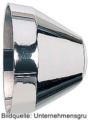 fischerwerke fischer Abdeckkappe AKM 12, chrom, 100 Stück