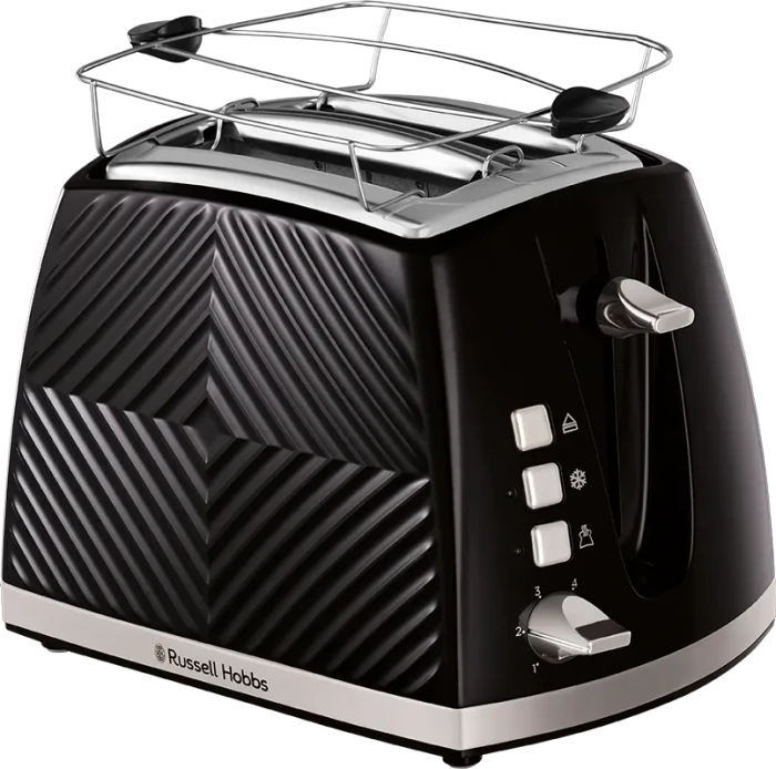 Russell Hobbs 26390-56 Groove 2S Toaster schwarz (26390-56)
