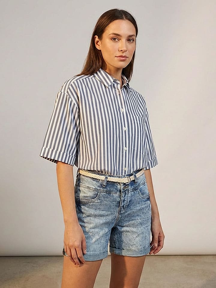 Sublevel Jeans-Bermudas in Blau - XXL