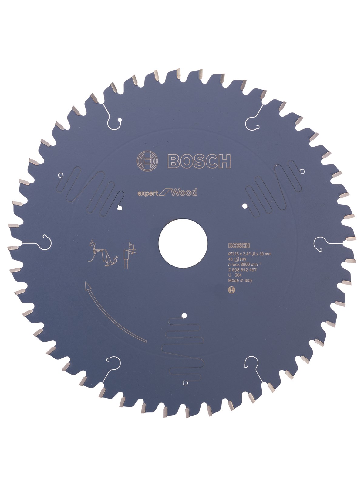Bosch RUNDSAVKL 216X2.4X30MM 48T EXP WOOD