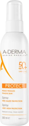 A-DERMA Protect Spray Solar SPF 50+ 200ml