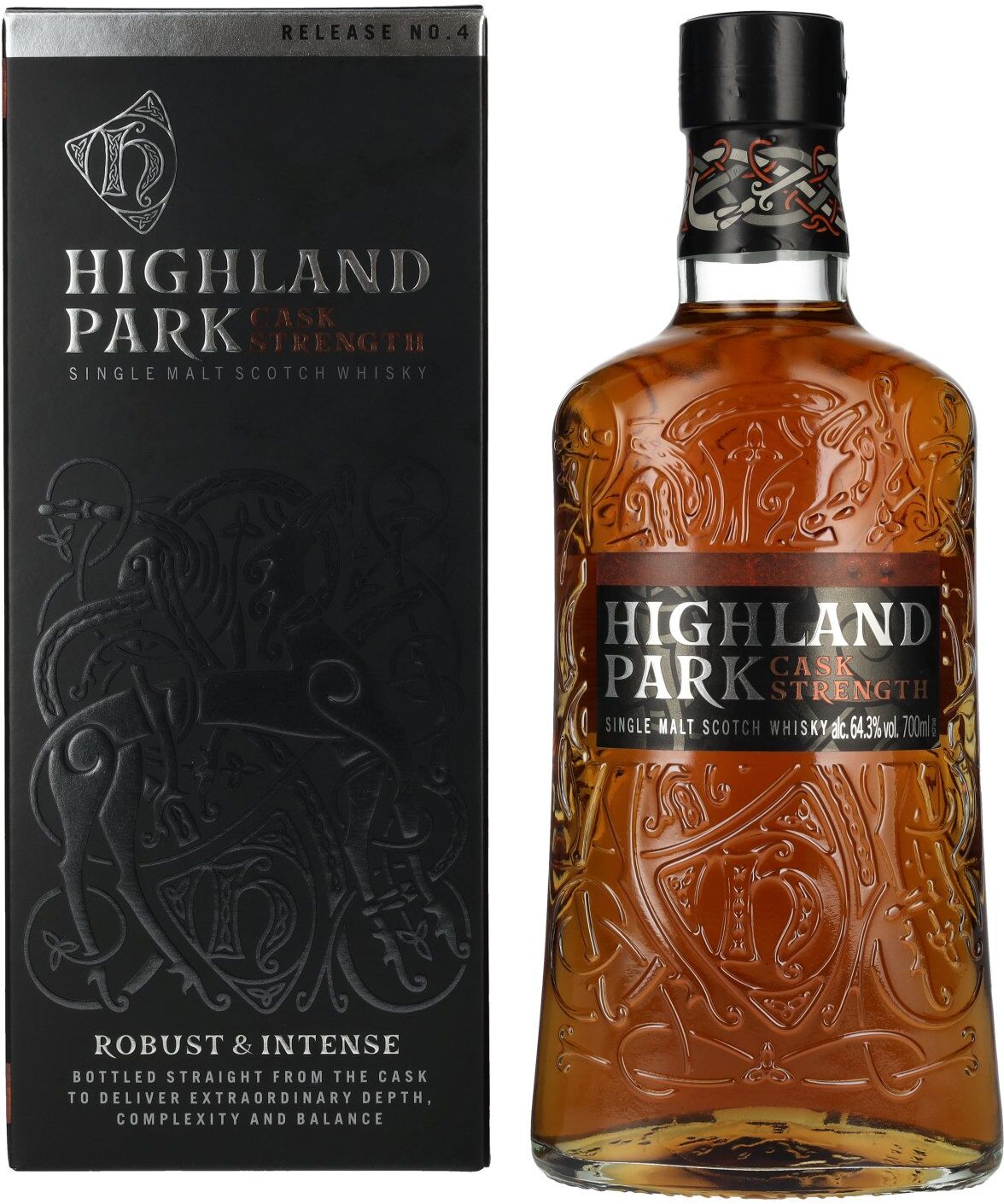 Highland Park CASK STRENGTH Release 4 64,3% Vol. 0,7l in Geschenkbox