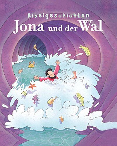 Parragon - Bibelgeschichten - Jona und der Wal: wattiert mit Schleife - Preis vom 17.10.2026 19:25:27 h