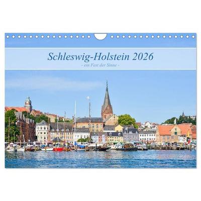 Schleswig-Holstein, ein Fest der Sinne (Wandkalender 2026 DIN A4 quer), CALVENDO Monatskalender