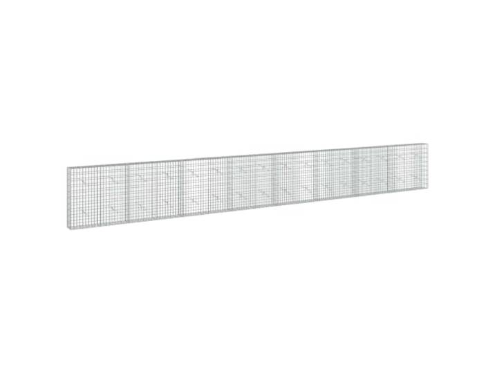 Verzinkter Stahl, 800 x 20 x 100 cm, Maschenweite: 5 x 10 cm 3,5 mm Draht, Haken und Clips, Outdoor, Wand, Garten, DIY, verzinkter Stahl