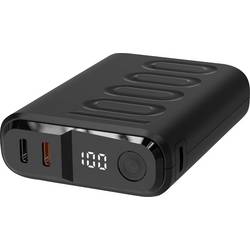 RealPower REALPOWER PB-10000 35 Watt Powerbank 10000 mAh USB PD USB-C® PD Mehrfarbig Statusanzeige 444413