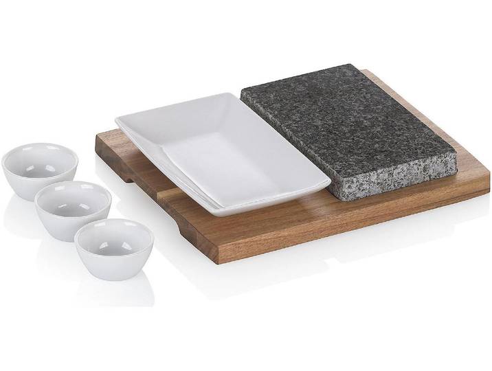 KELA Backstein XL Country 6-teilig , grau (grau, weiß), B/H/T: 2cm 4,5cm, Backbleche, Backstein