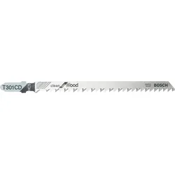 Stichsägeblätter BOSCH T301CD Länge 117mm VPE 5 Stück f. saubere gerade Schnitte in Holz
