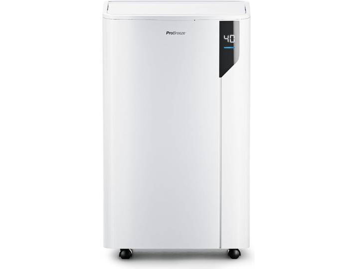 Pro Breeze 20L/dag Luchtontvochtiger – Wasdroogfunctie\, Koolstoffilter\, Grote 5.5L Tank\, Vochtigheidssensor\, Verwijderd Schimmel\, Damp en Vocht – Dehumidifier voor Thuis\, Garage\, Kelder of Slaapkamer – Incl Afvoerslang