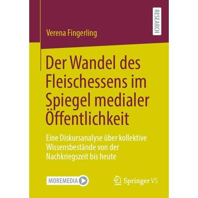 Der Wandel des Fleischessens im Spiegel medialer Öffentlichkeit, Taschenbuch von Verena Fingerling, Springer Fachmedien Wiesbaden GmbH,