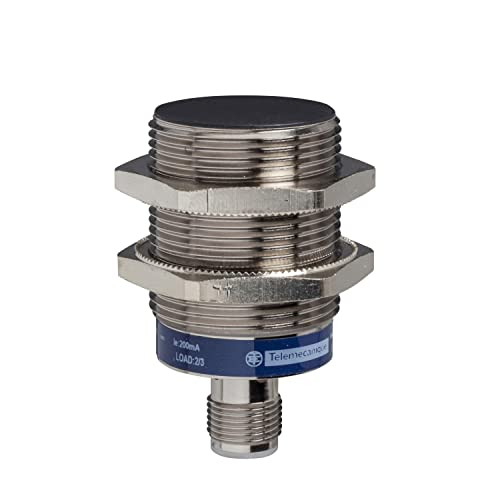 Schneider Electric XS130B3PAM12 inductieve sensor M30 messing met M12 mannelijke connector