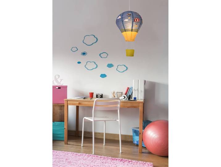 Suspension Ballon Multicolore Papier 35 x 105 x 35cm