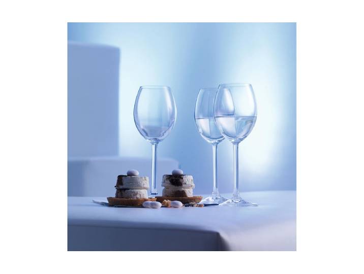 Weissweinglas MONTANA-GLAS Pure 250 ml , transparent, H:20cm Ø:6cm, Kristallglas, Trinkgefässe, Weissweinglas
