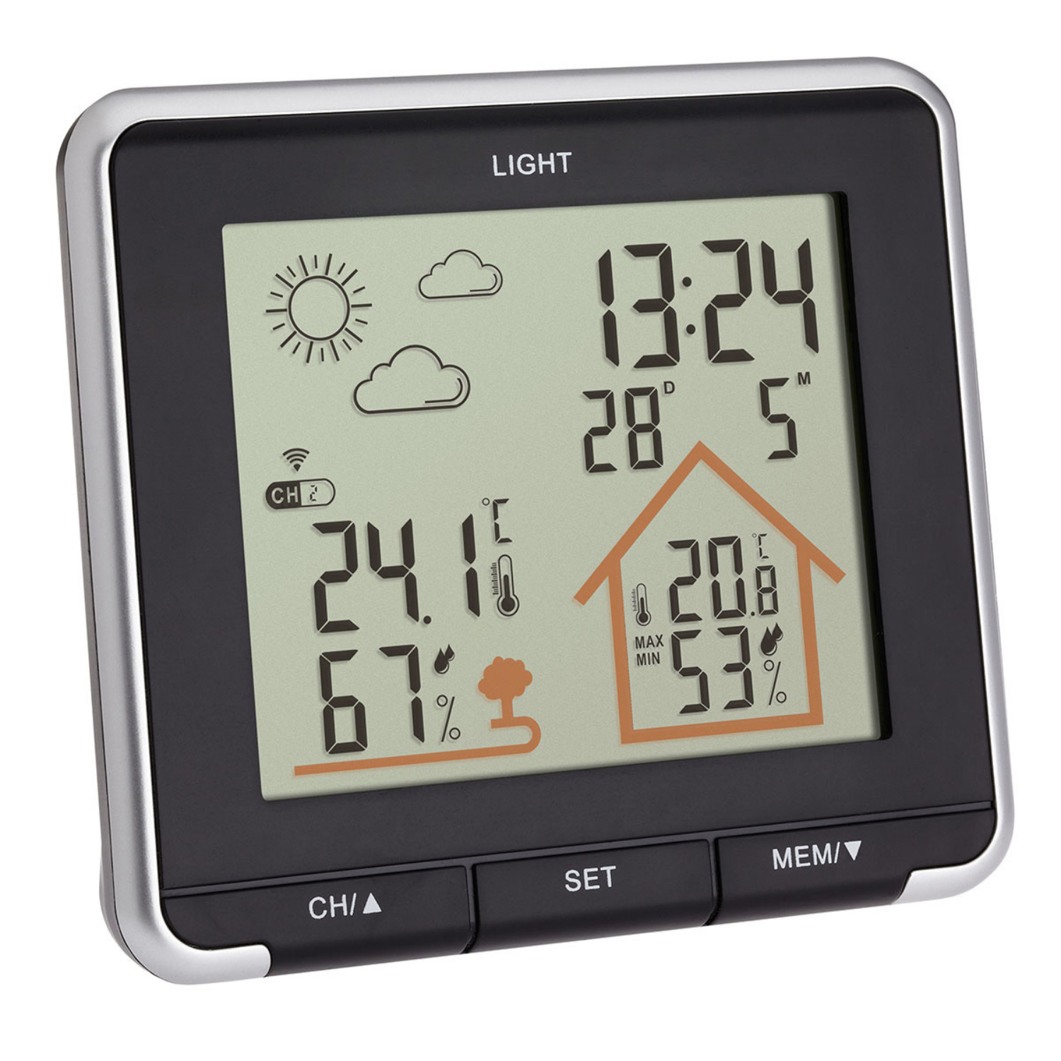 TFA Funk Wetterstation Digital 35.1153.02, 61181