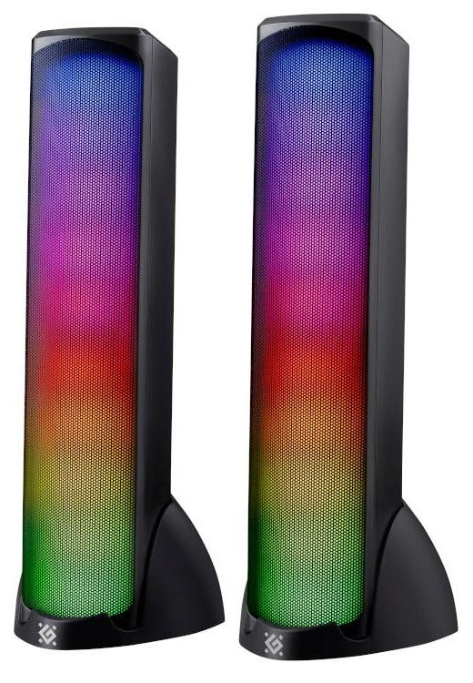 Defender Skypulse 2.0 luidsprekers met Bluetooth, USB en RGB-verlichting, 10W