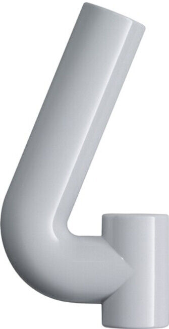 HEWI Numéro de maison Numéro 4 Polyamide spécial 97 gris clair 165mm D.33mm (702.165.4 97)
