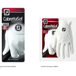 FootJoy CabrettaSof Regular oder Cadet (2er-Pack)- Herren Golfhandschuh - für Re...
