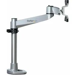 StarTech .com Desk Mount Monitor Arm (Tisch, 34", 14 kg), Monitor Halterung, Silber