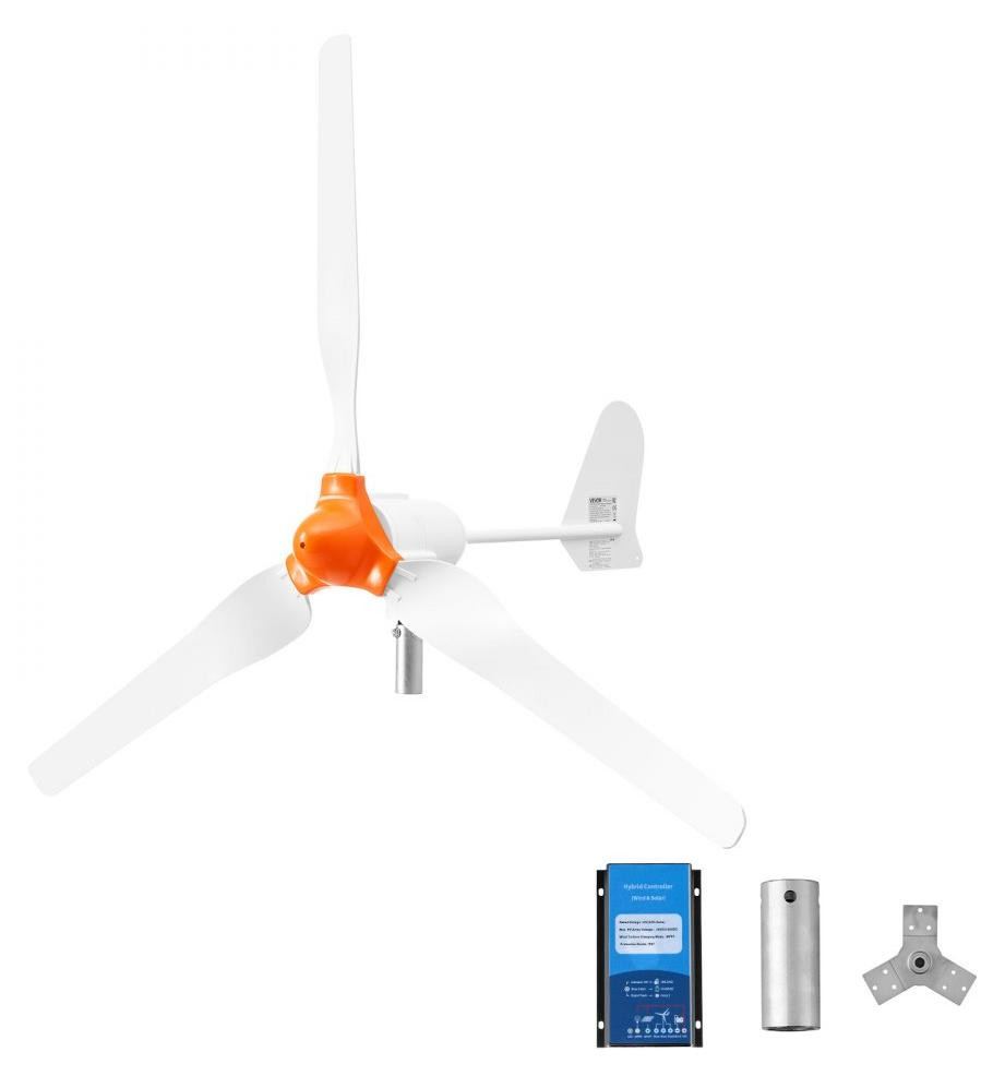 Selius Hybride Wind- en Zonne-energiecontroller voor 1200 W Horizontale Windturbine, 24 V