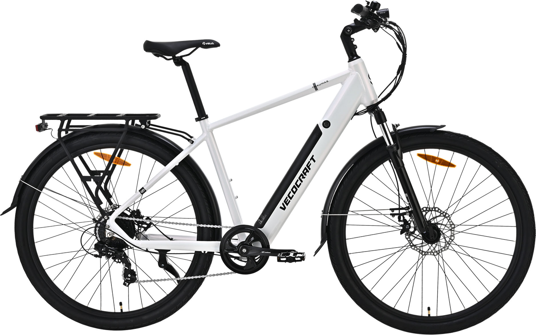 Vecocraft E-trekking Bike Thaumas weiß