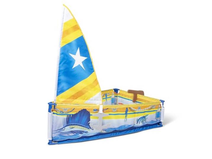 Melissa & Doug Let’s Explore™ Sailboat Play Set