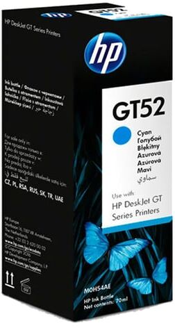 HP GT52 (M0H54AE) garrafa de tinta ciano