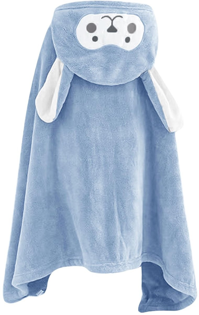 Dailygoods Babyhanddoek met Capuchon - Zacht Fleece - 70 x 140 cm