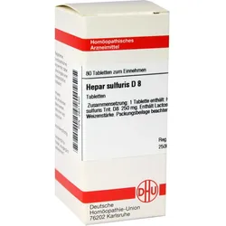 Hepar Sulf D 8 80 ST