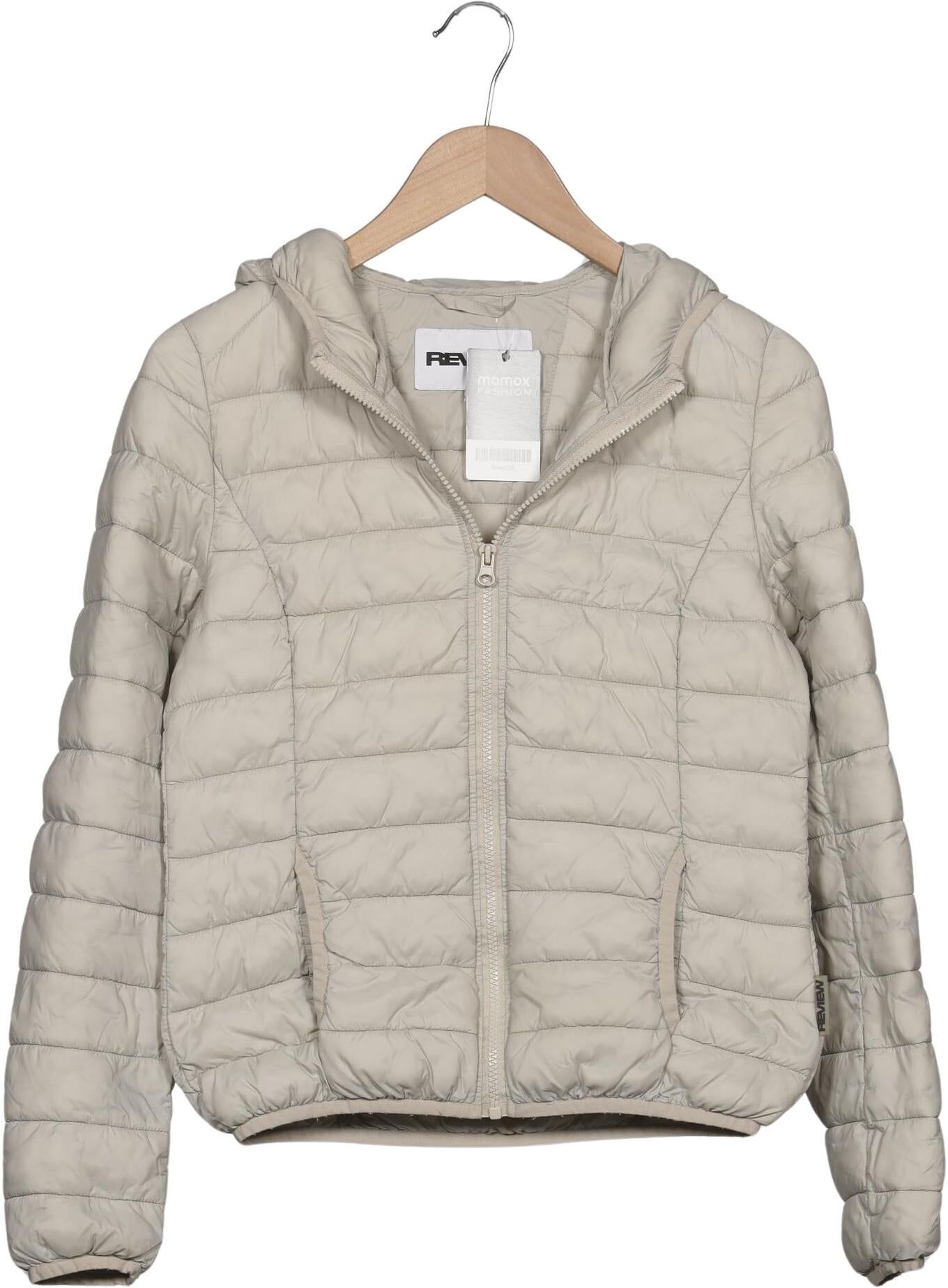 Review Damen Jacke, Beige, Gr. XS, Synthetik - Second Hand