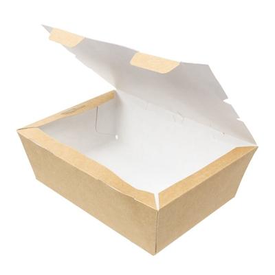 MONOUSO - Mittel Kraft KartonBox für Frittiertes 16,5x11,5x6,0cm (25 Stück)