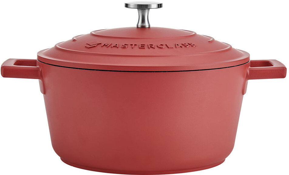 MasterClass Cast Aluminum Round Casserole Red 2.5L