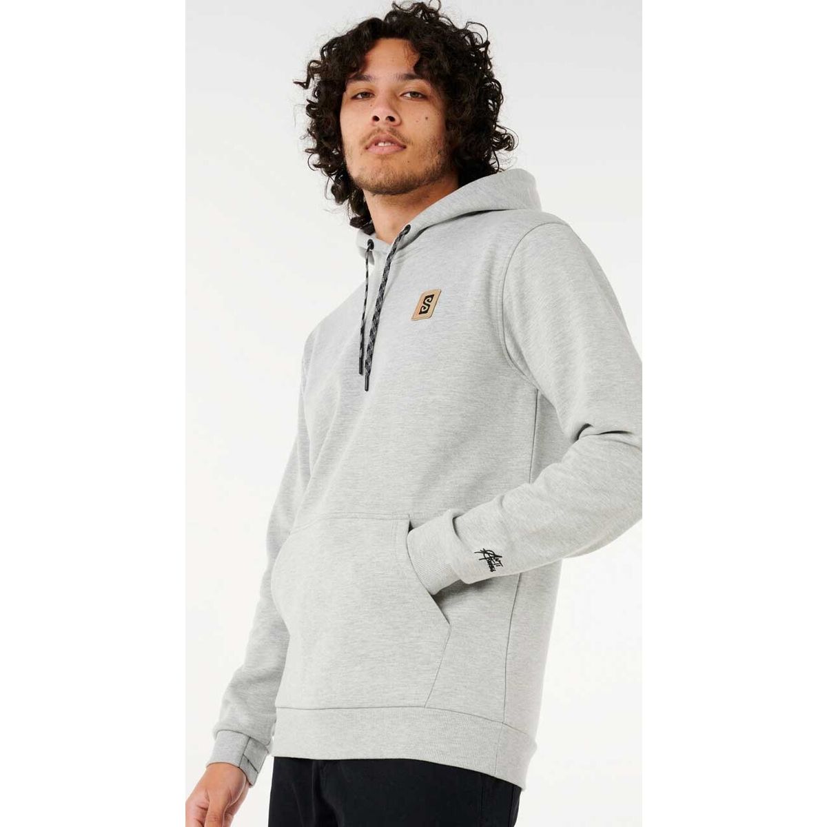 RipCurl Anti Series Search Base Hood grey marle (0085) XL 081MFL_0085_XL
