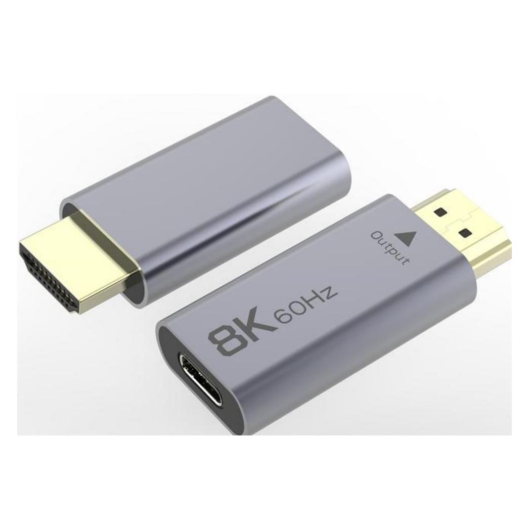 PremiumCord Adaptér USB-C na HDMI rozlišení obrazu 8K@60Hz,4K@144Hz Hliník (HDMI) (ku31hdmi23)