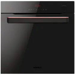 Häfele Dampf-Einbaubackofen Assedo BFS57ABi6a, All Black Design, Garraumvolumen: 77 Liter, 535.62.620