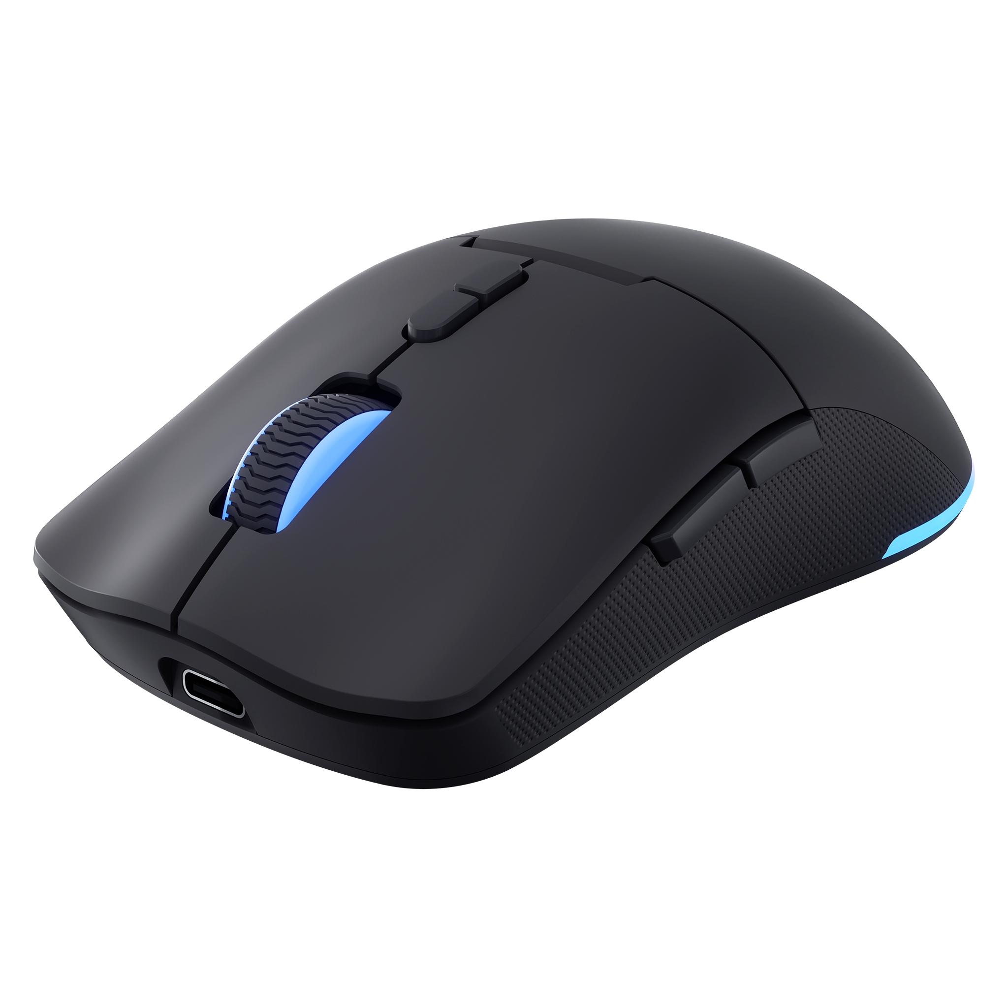 Lenovo Legion M220 Wireless RGB Gaming Mouse (Eclipse Black) - 7 knapper - Sort (Kabelgebunden, Kabellos) (GY51W46672)