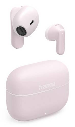 Hama 00221755 Bluetooth-Kopfhörer "Freedom Light II", TWS Earbuds, Mikrofon, Rosa