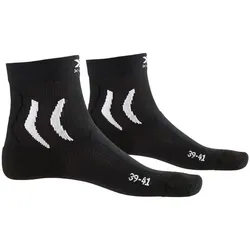 X-SOCKS Pro Fahrradsocken Damen opal black/arctic white 41-42