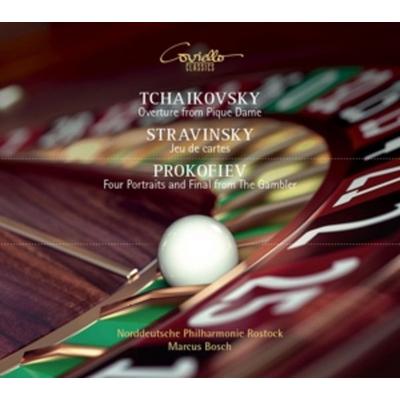 Ouvertüre zu Pique Dame/Jeu de Cartes/Vier Porträt - Marcus Bosch,Norddeutsche Philharmonie Rostock, CD